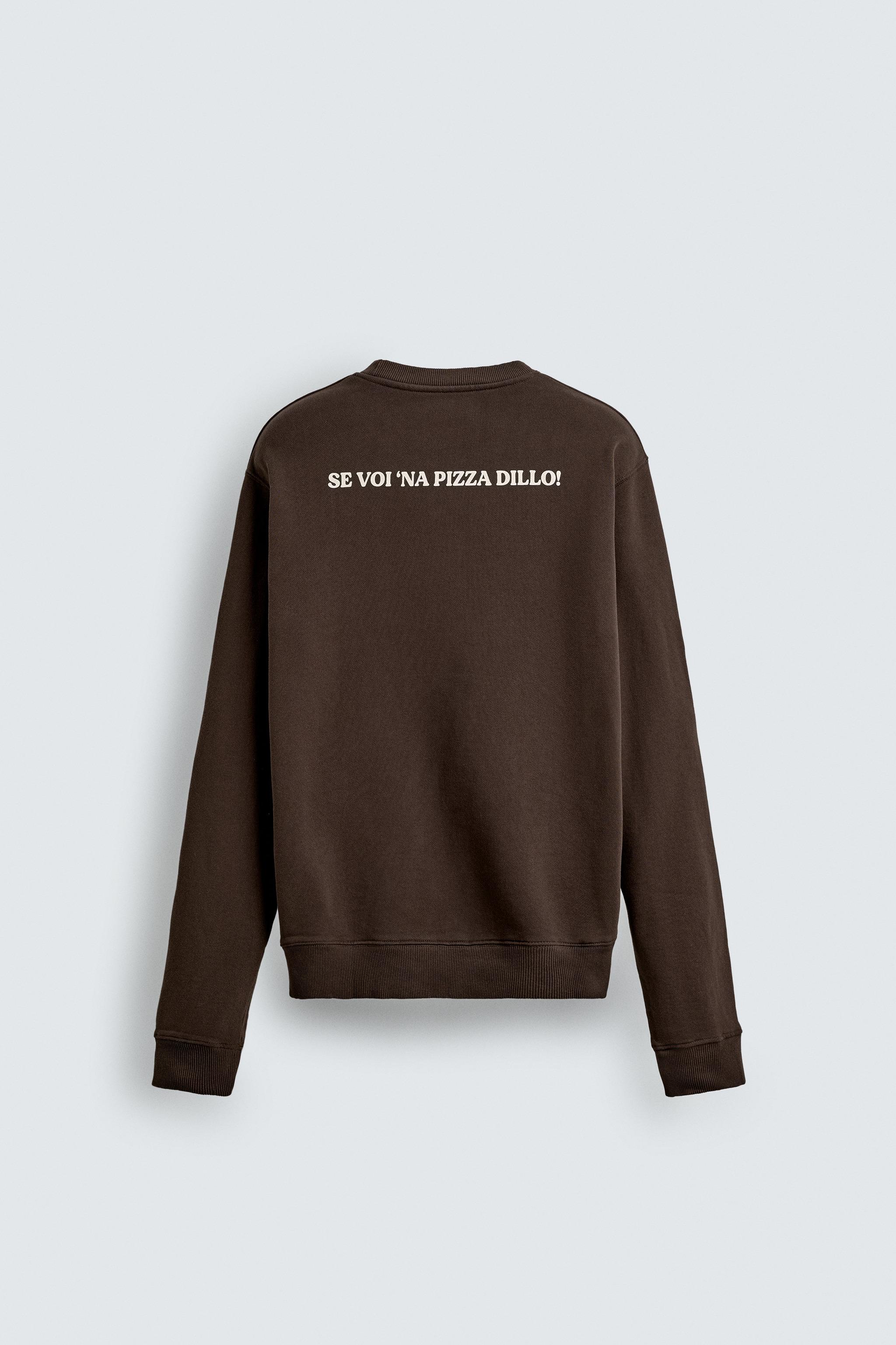 “PIZZERIA LA MONTECARLO” PRINT SWEATSHIRT